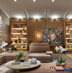 Painel Plafon Luminária LED sobrepor redondo 12W 17cmx17cm